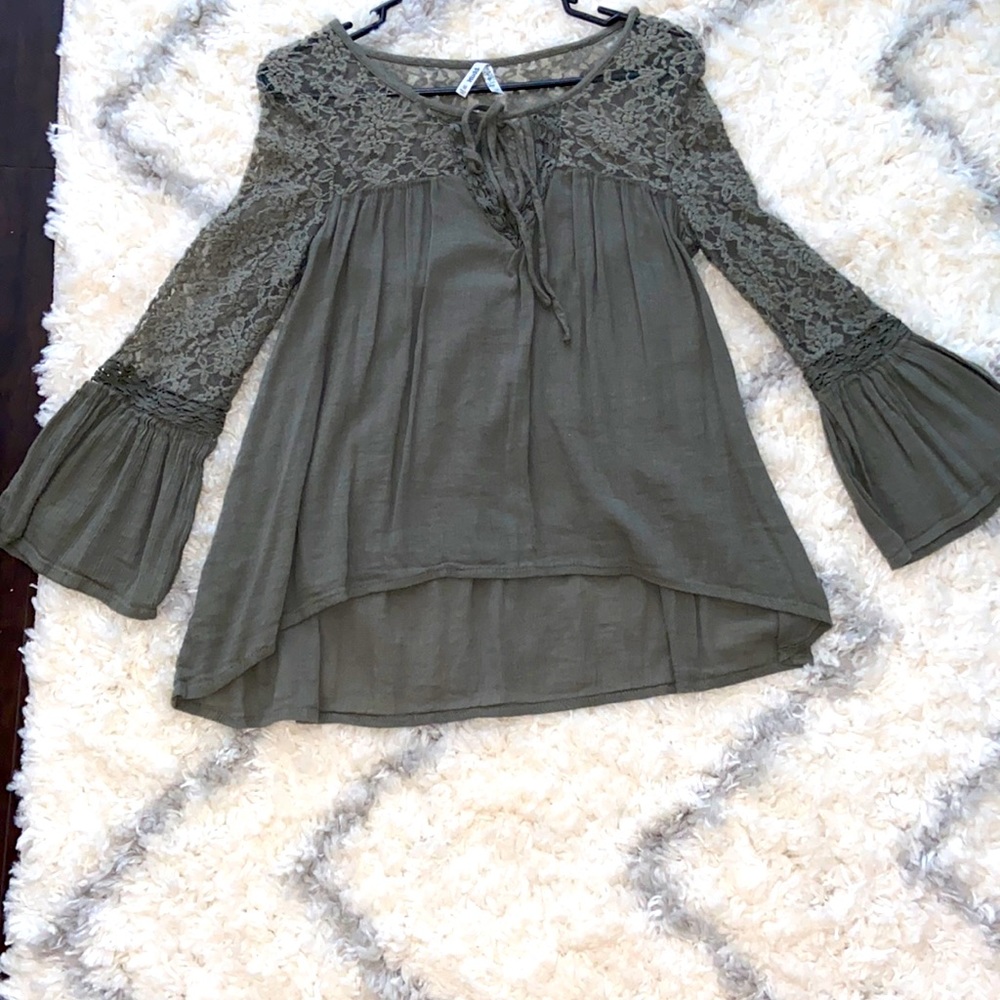 Hipster/ cute jeans top